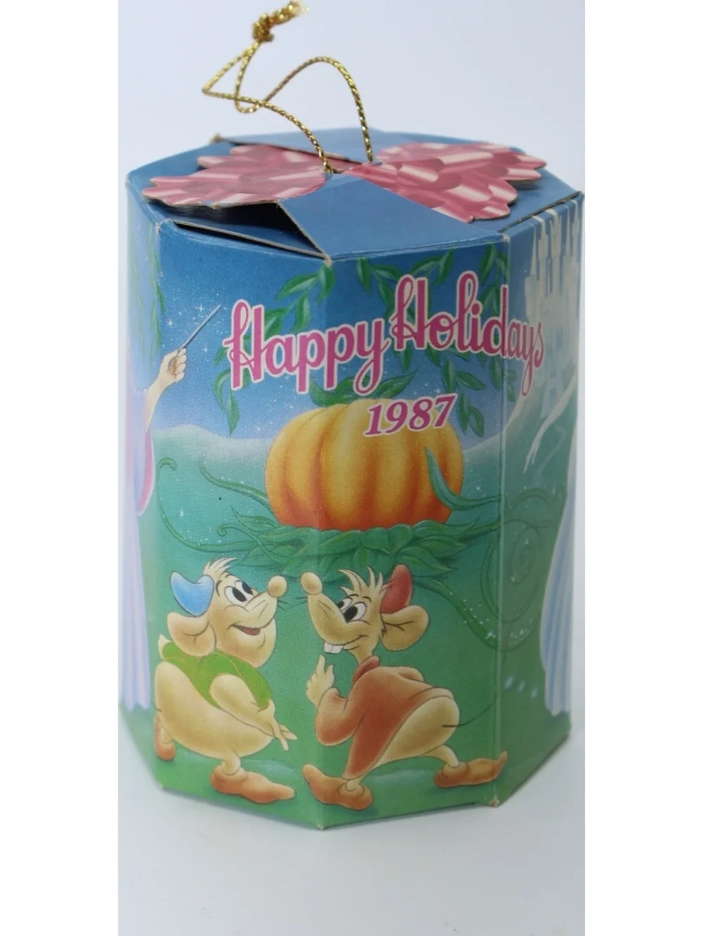 80s 90s Disney 6 EMPTY BOXES from Christmas Ornaments McDonalds Happy Meal Toys